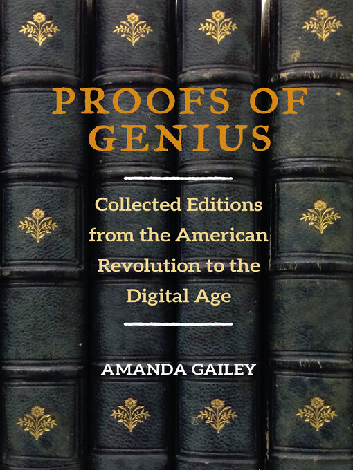 Title details for Proofs of Genius by Amanda Gailey - Available